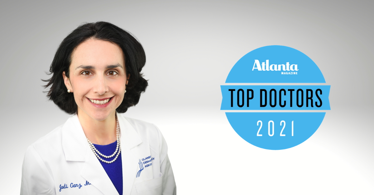 Dr. Jodi Ganz receives Top Doctors honors in Atlanta